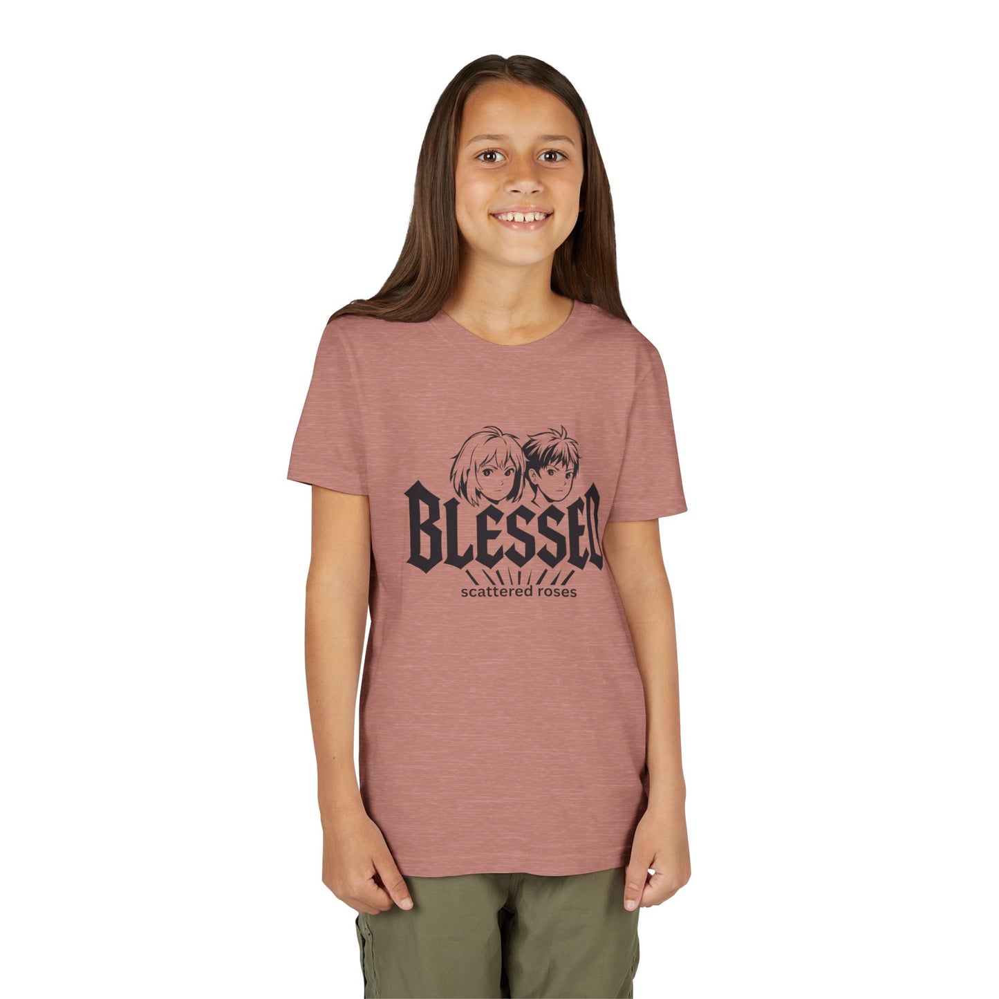 BLESSED Kids Tee – Kingdom Style for the Next Generation - Trendy Japanese Anime Summer Apparel