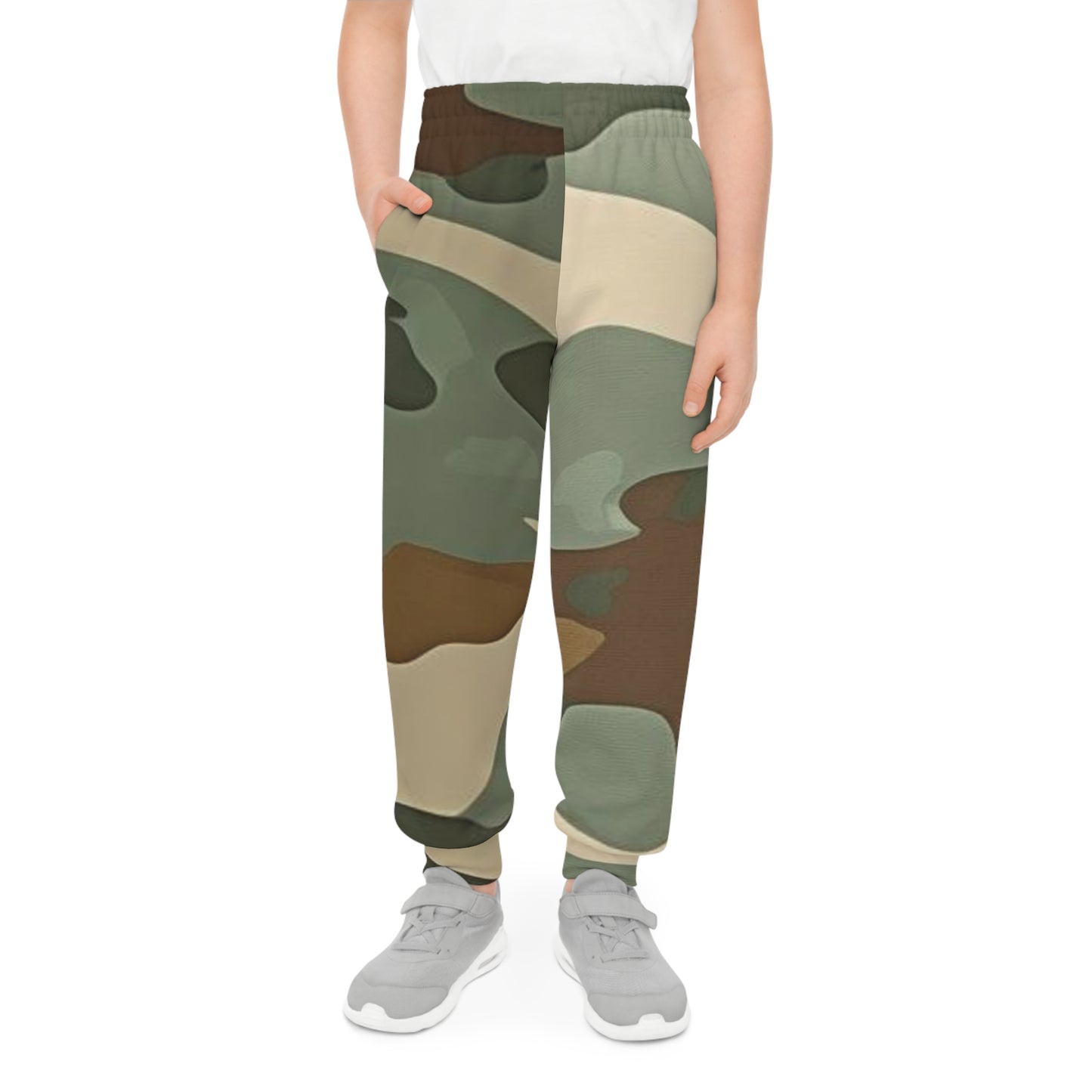 Faithful Fighter – Unisex Kids’ Camo Joggers