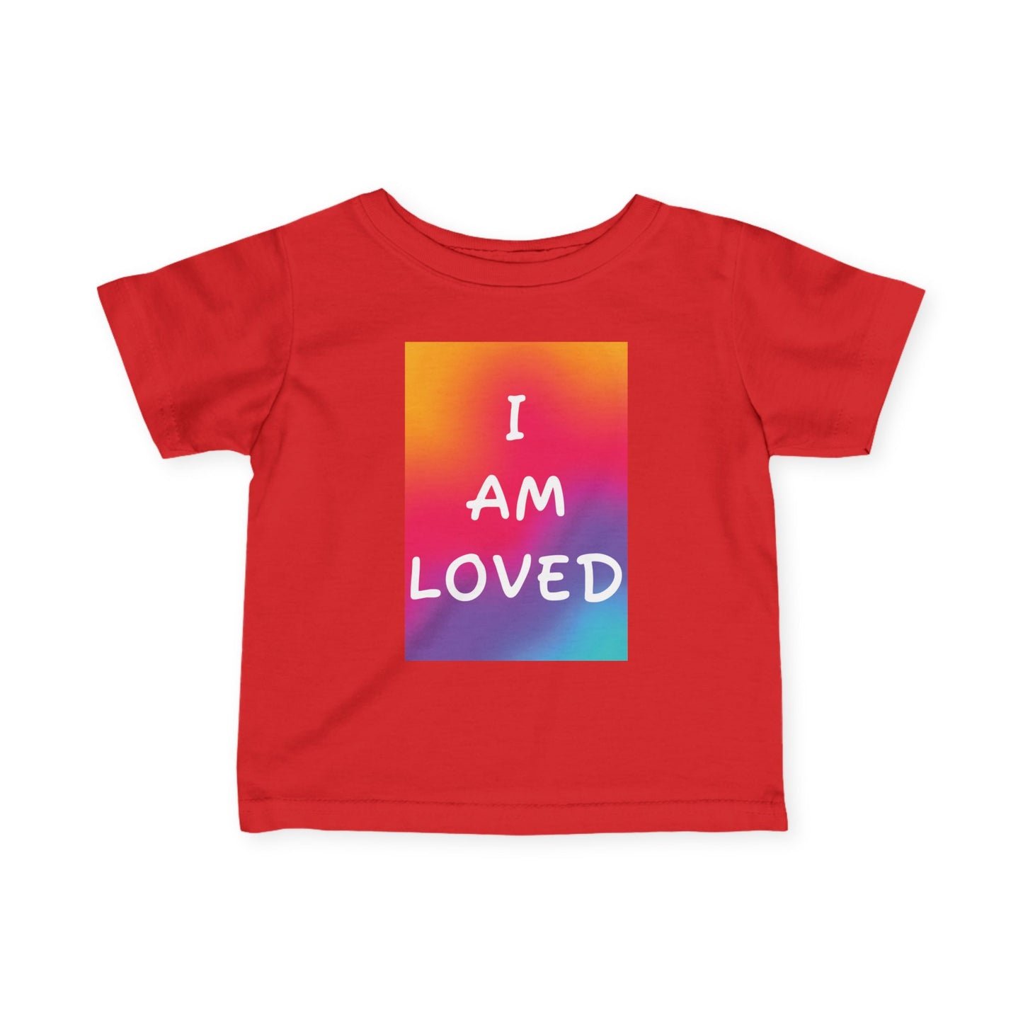 "I Am Loved" Baby Tee – Agape Affirmation