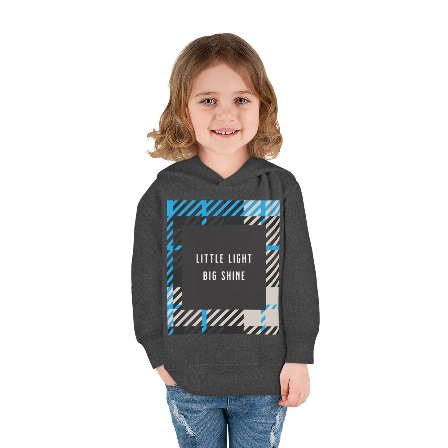 “Little Light, Big Shine” Luxe Toddler Hoodie