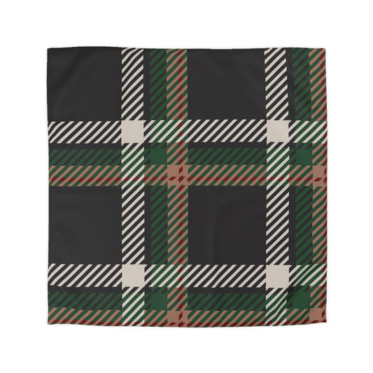 Faithful Tartan | Duvet Cover (Cream or White Underside)