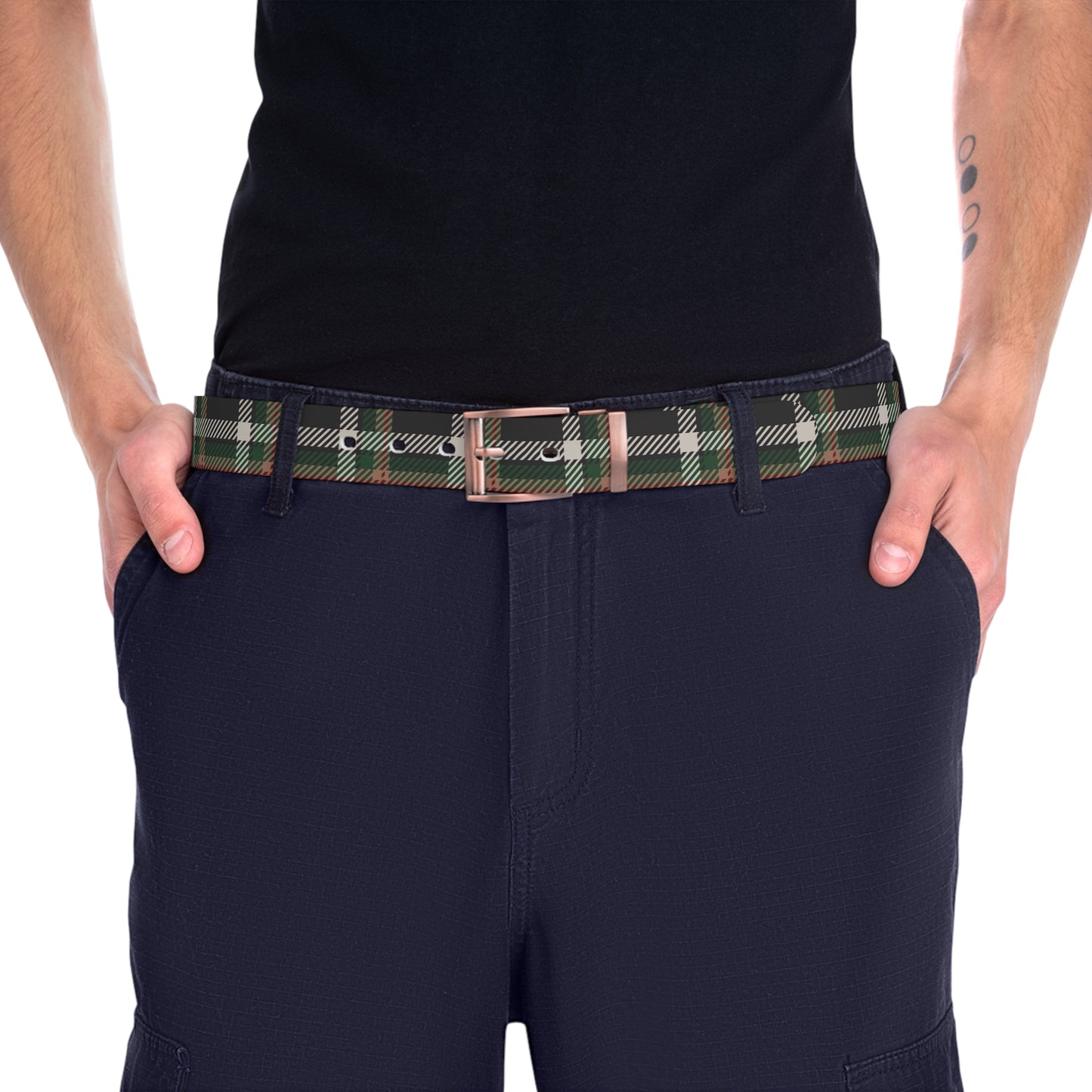 Faithful Tartan Belt
