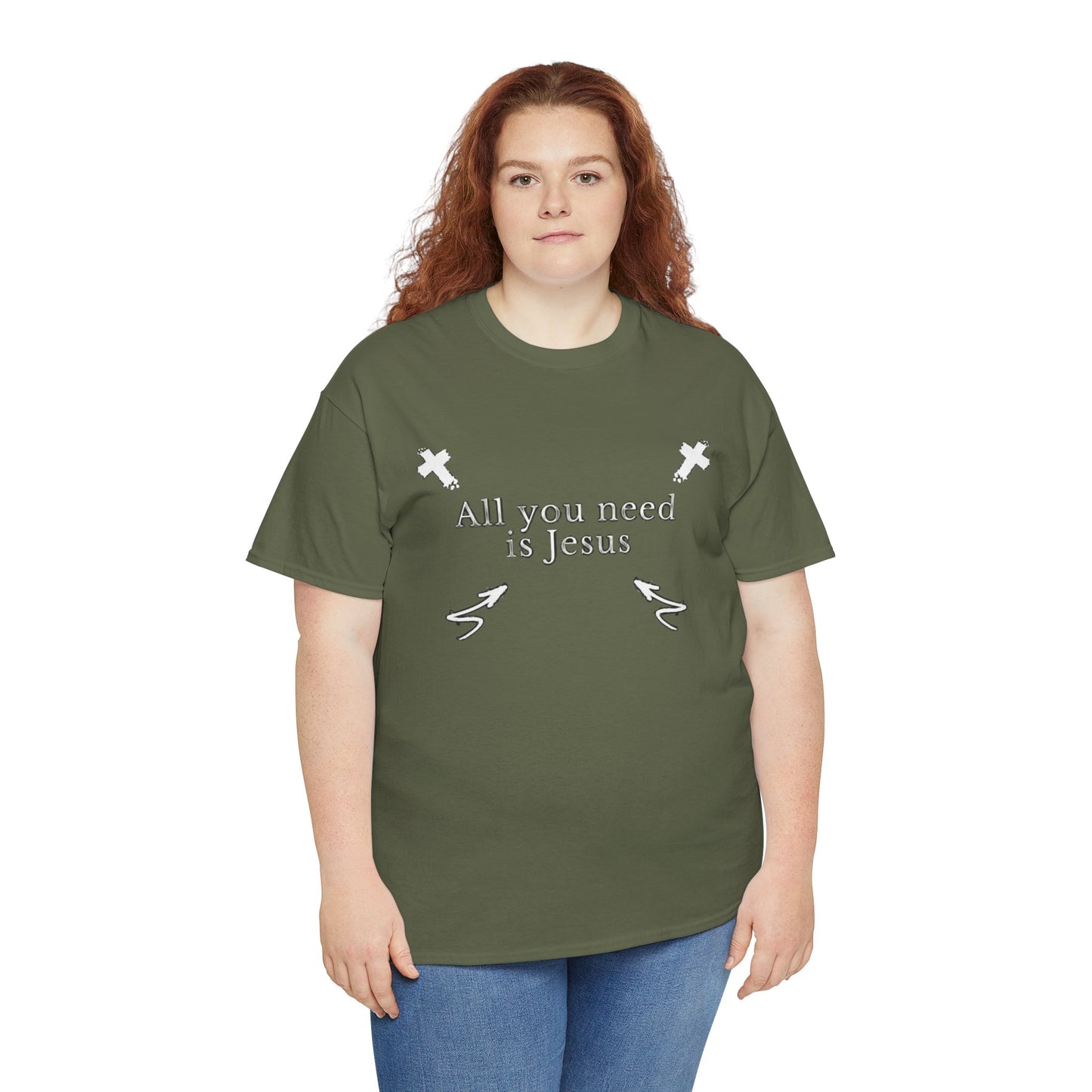 All You Need Is Jesus Tee – Simple. True. Eternal.