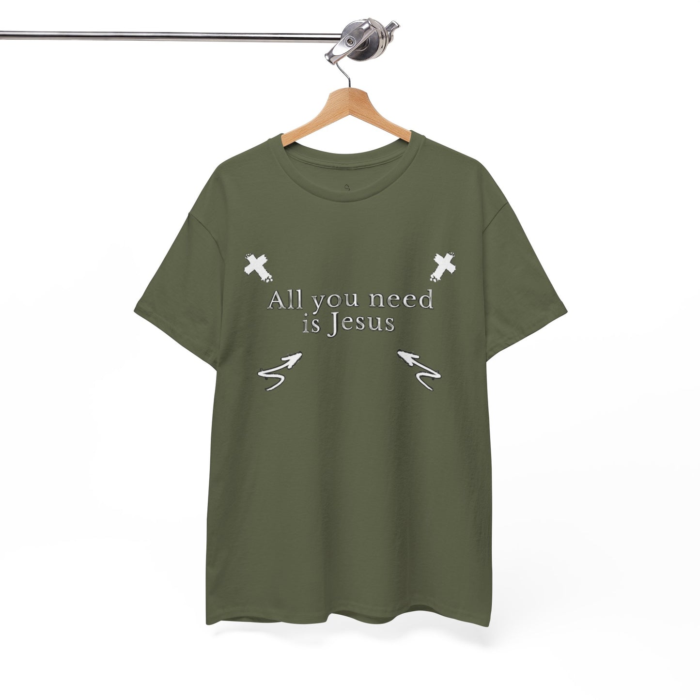 All You Need Is Jesus Tee – Simple. True. Eternal.