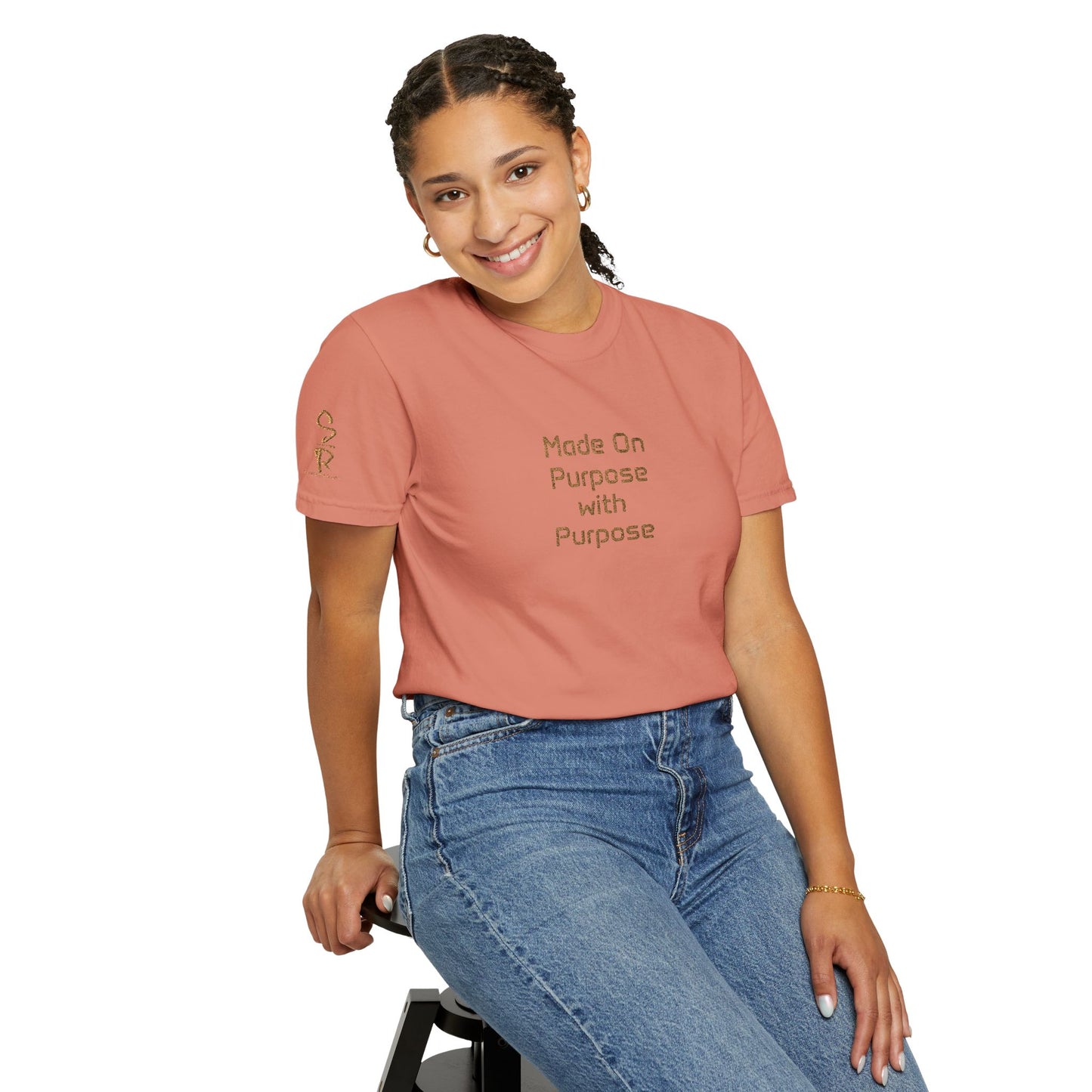 Made On Purpose with Purpose Tee – Divine Design. Intentional Walk.