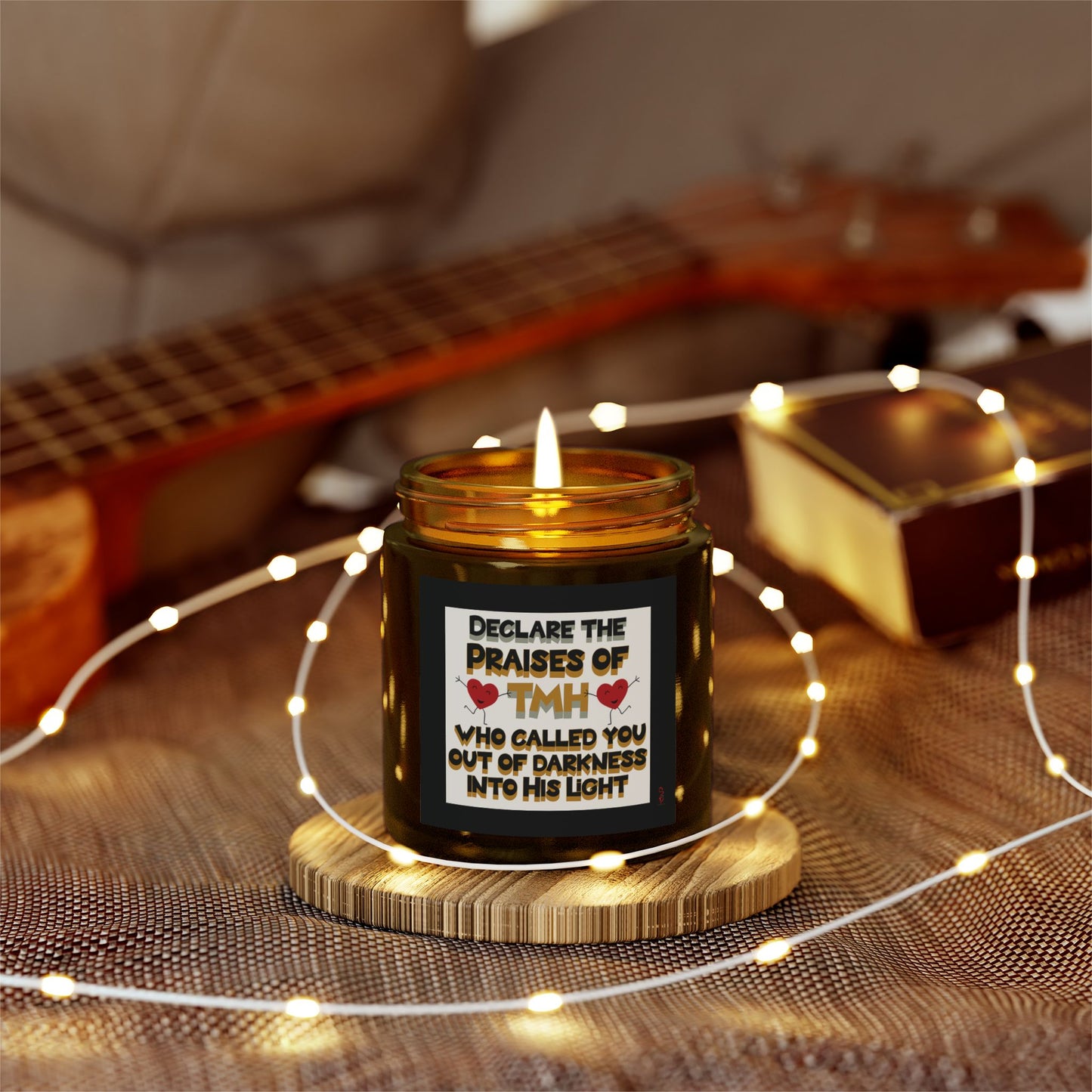 Into His Light – Scripture-Inspired Scented Candle