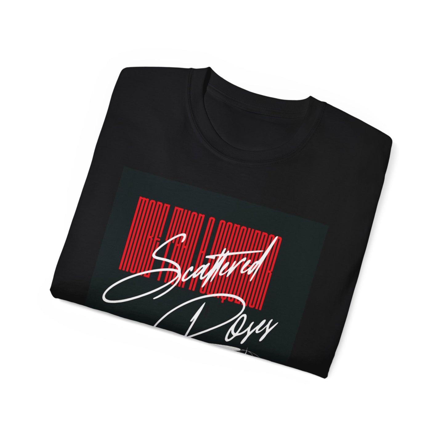 "More Than a Conqueror" Scattered Roses Tee