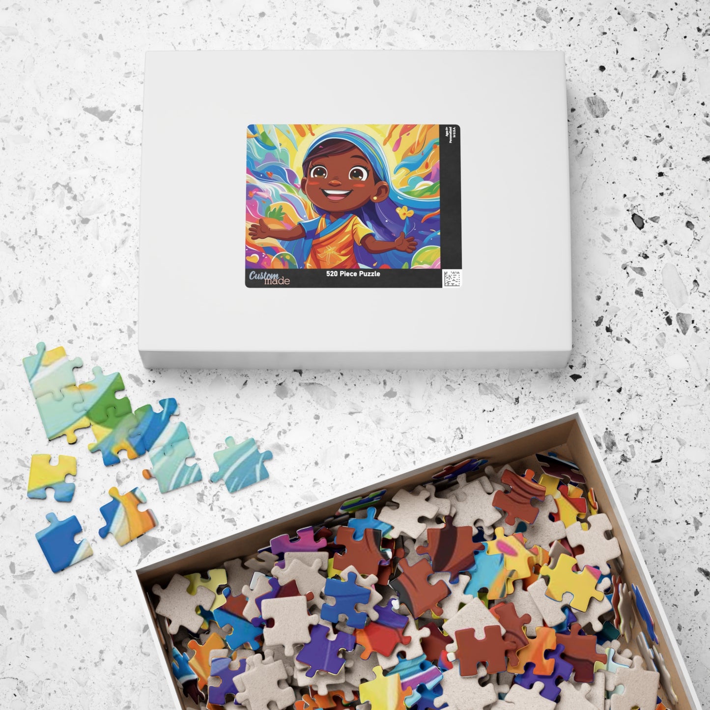 "Joyful Light: Radiant Faith Puzzle"