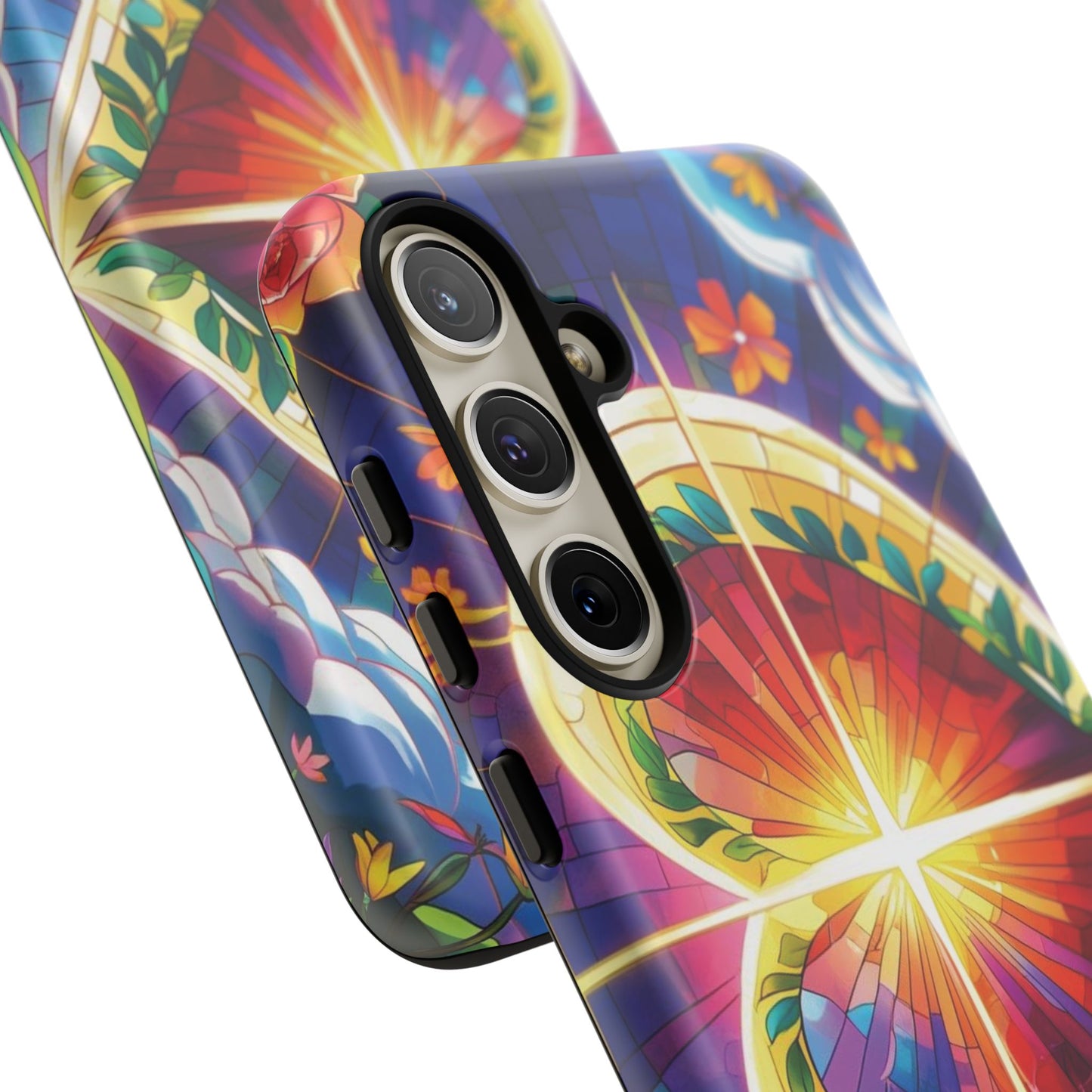 "Heart of Light" Phone Case – Stained Glass Faith Edition