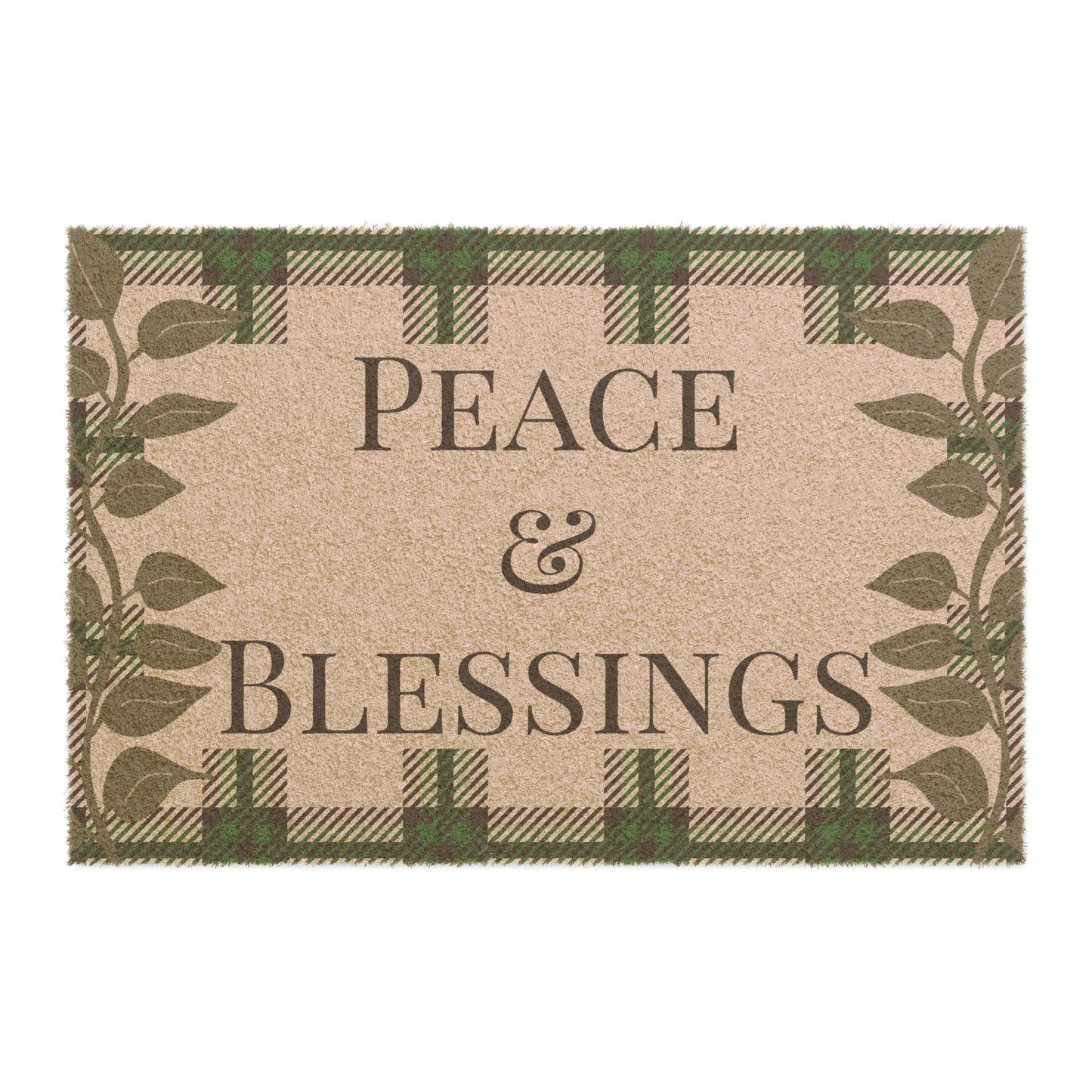 Shadow Glen “Peace & Blessings” Doormat