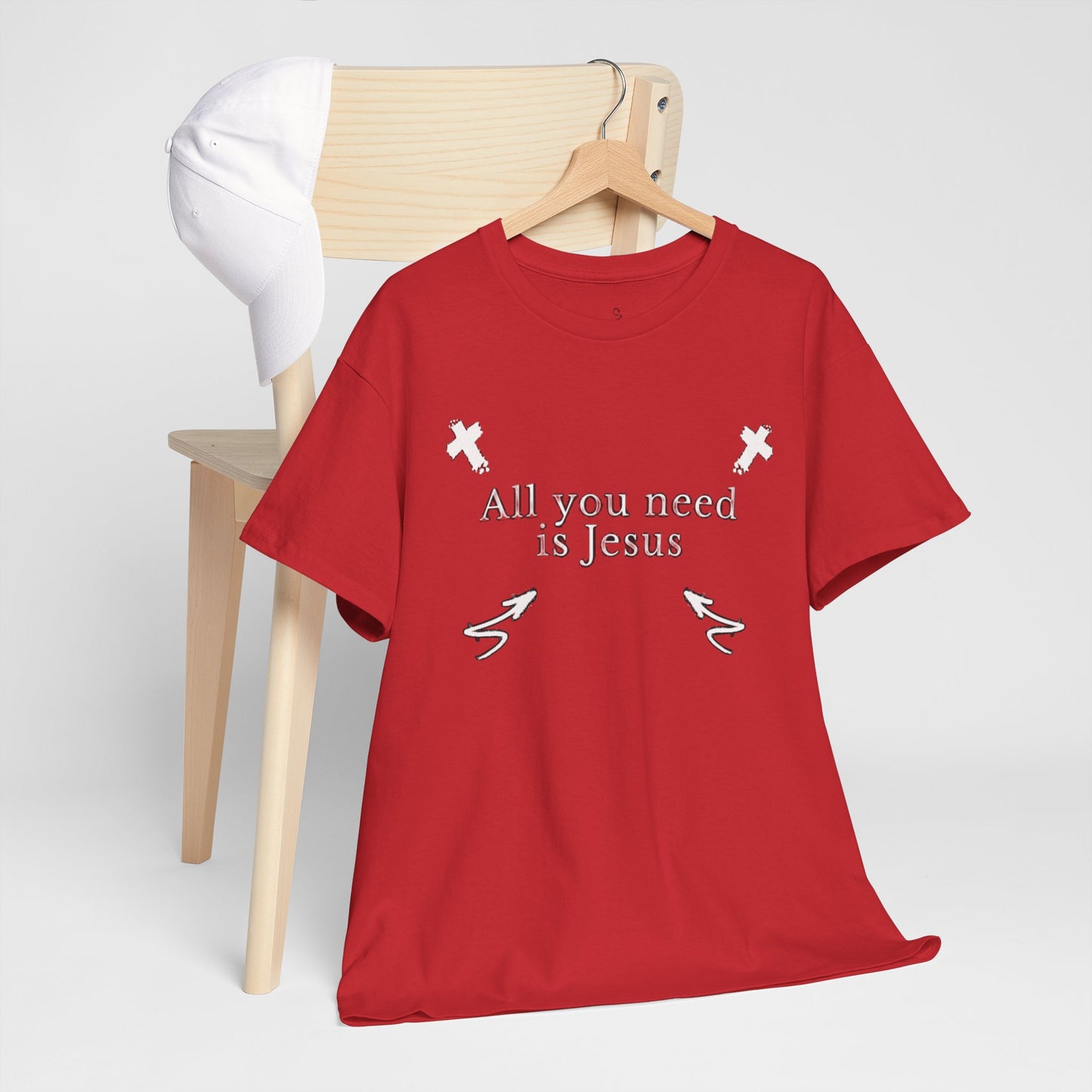 All You Need Is Jesus Tee – Simple. True. Eternal.