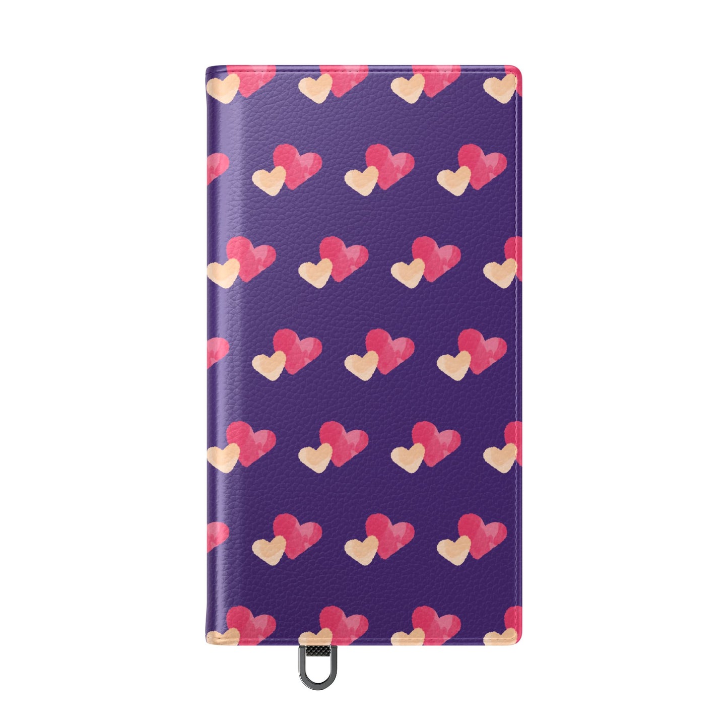 "Faith-Filled Hearts | Flip Phone Case – Purple"