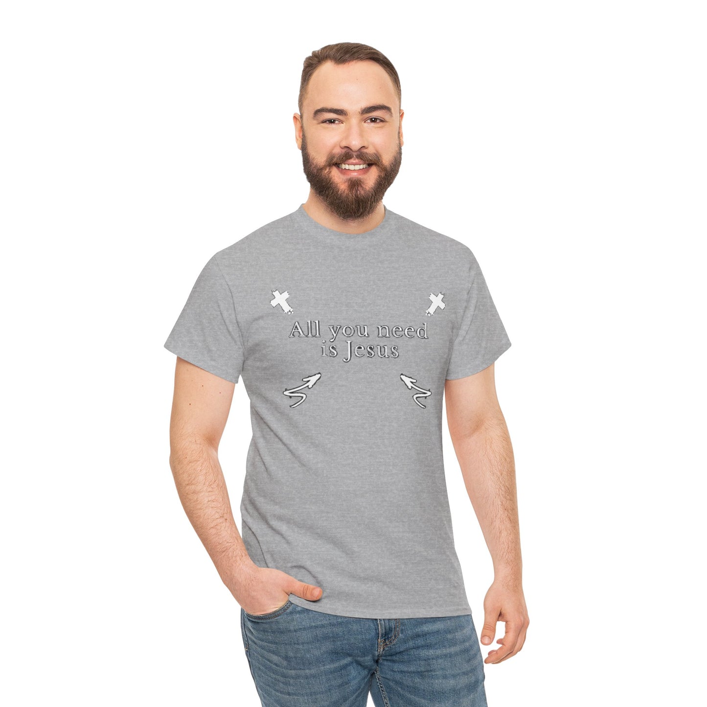 All You Need Is Jesus Tee – Simple. True. Eternal.
