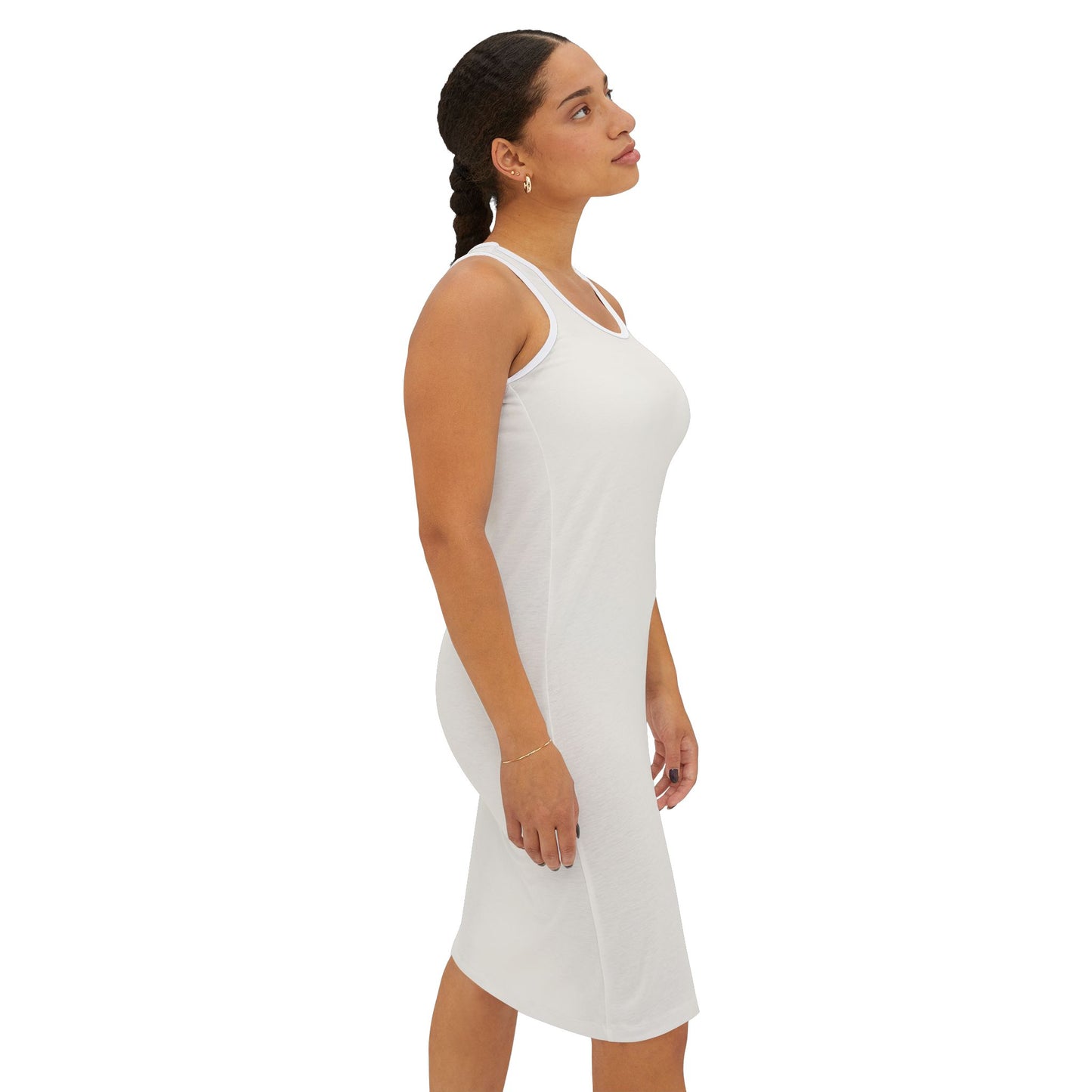 Cloud Dancer Racerback Dress | Golden Unfurling Essentials