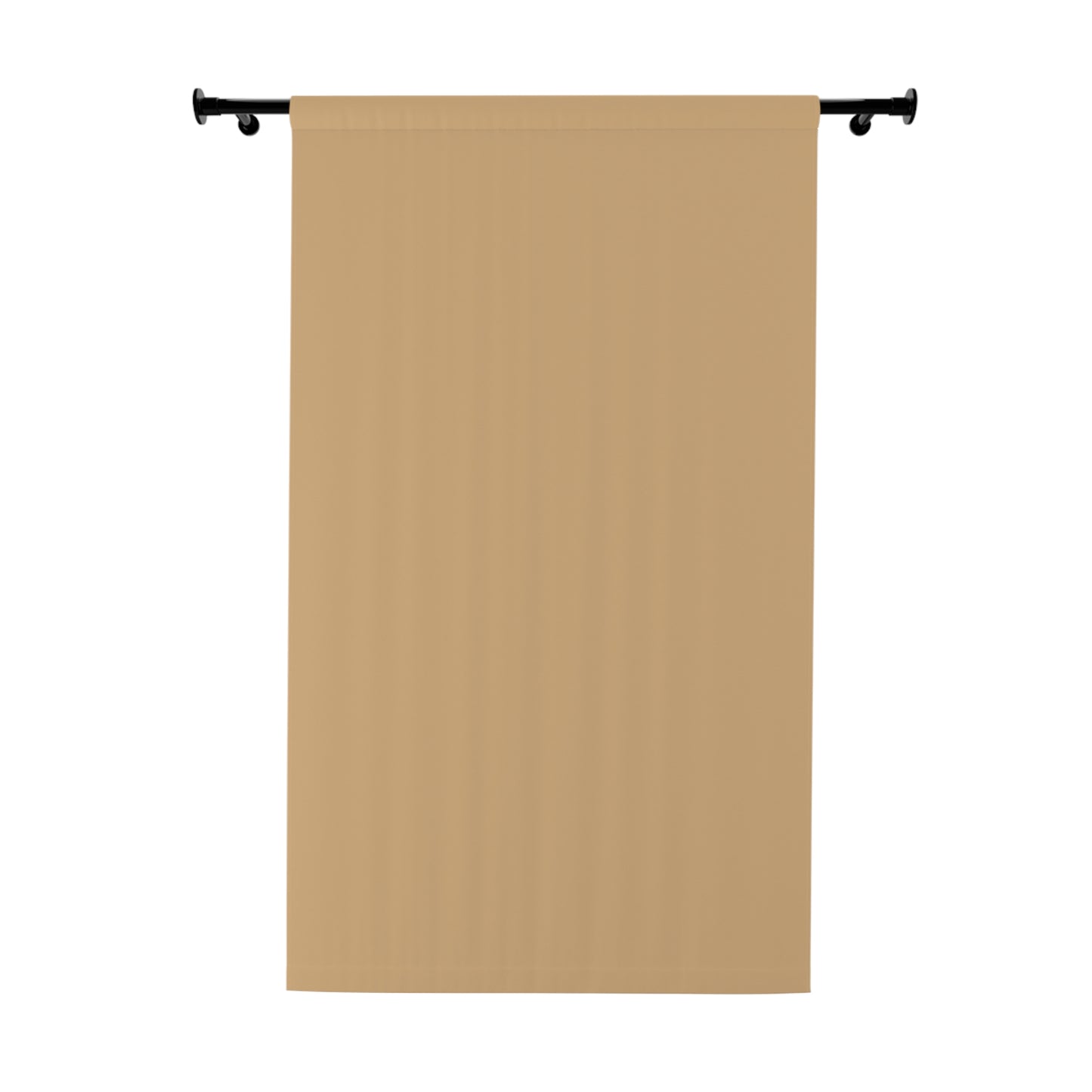 "Stillness in Clay: Golden Solid Panel – Natural Deco Collection"