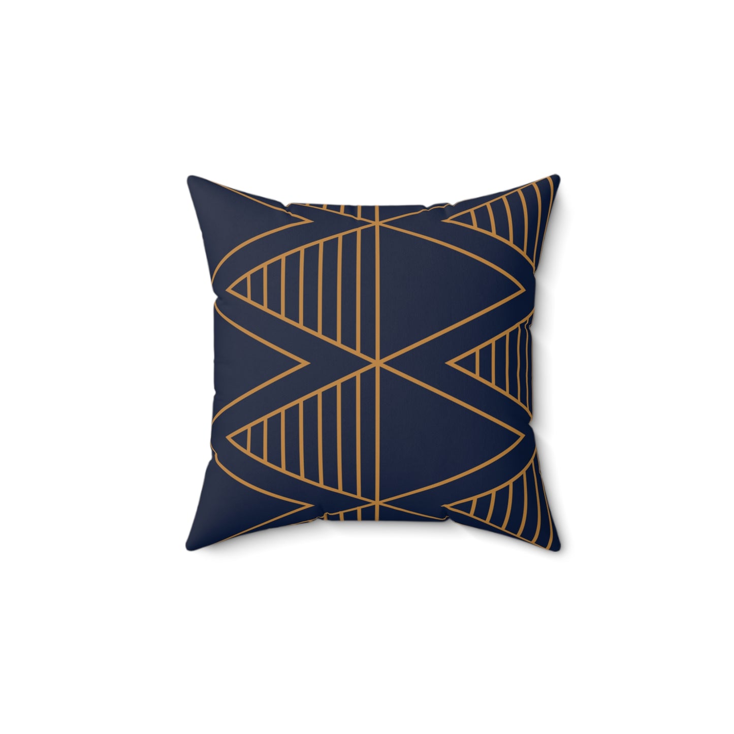 Midnight Luxe X-Line Throw Pillow