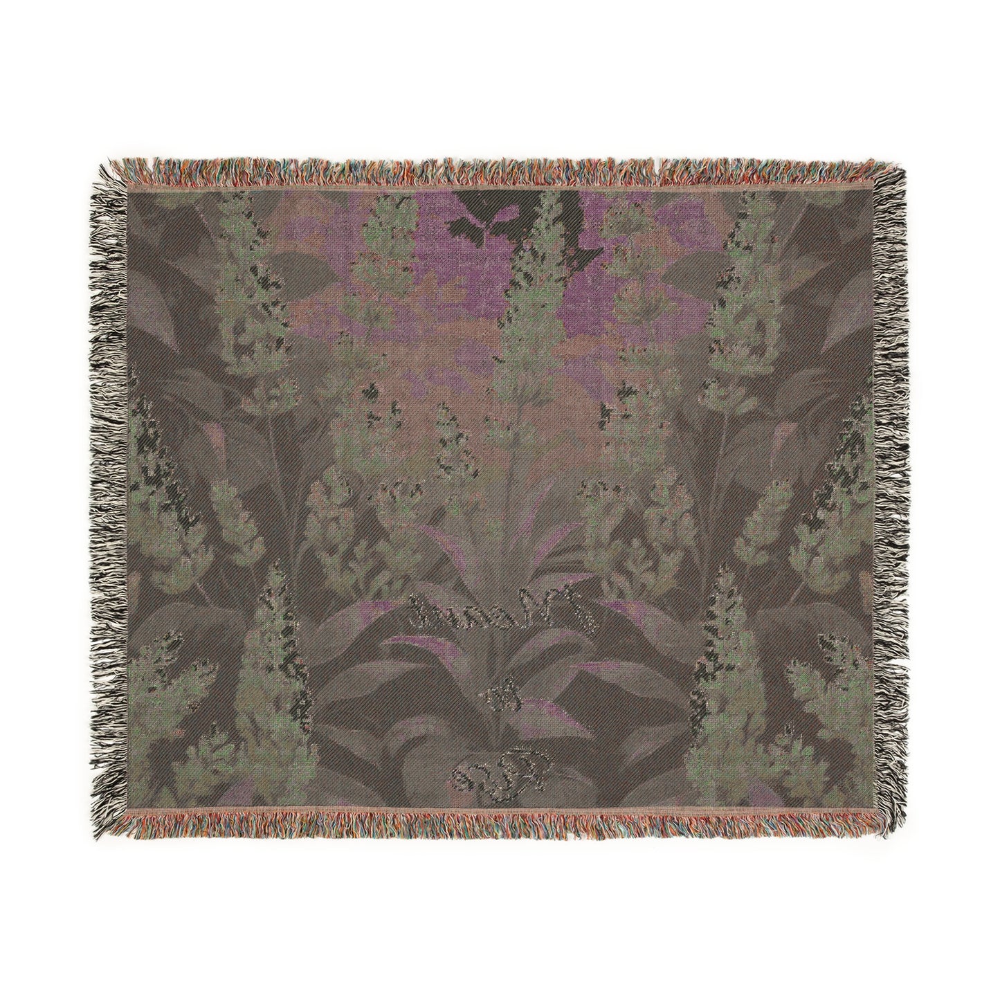Meant to Rise – Lavender Garden Woven Throw