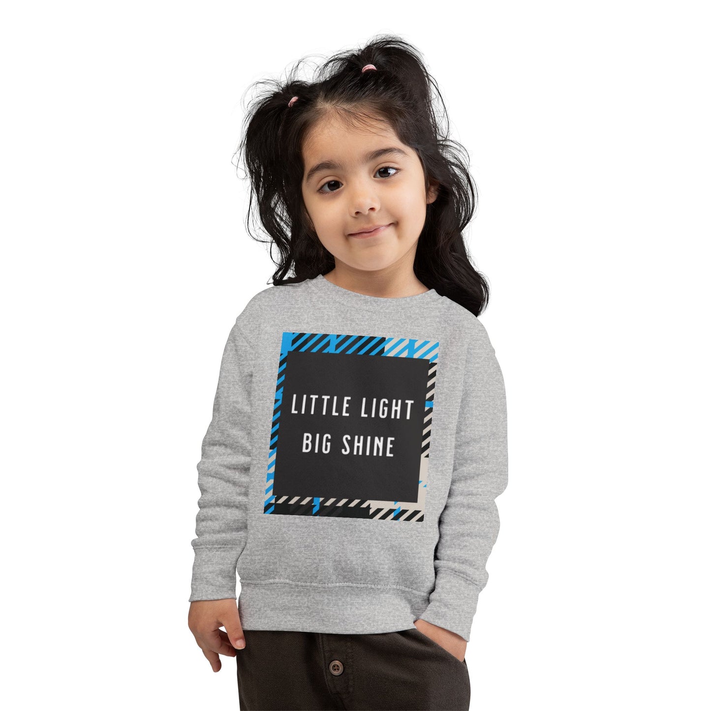 “Little Light, Big Shine” Luxe Kids Sweatshirt