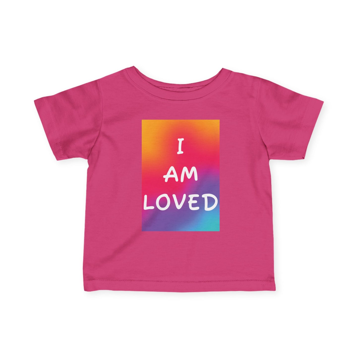 "I Am Loved" Baby Tee – Agape Affirmation