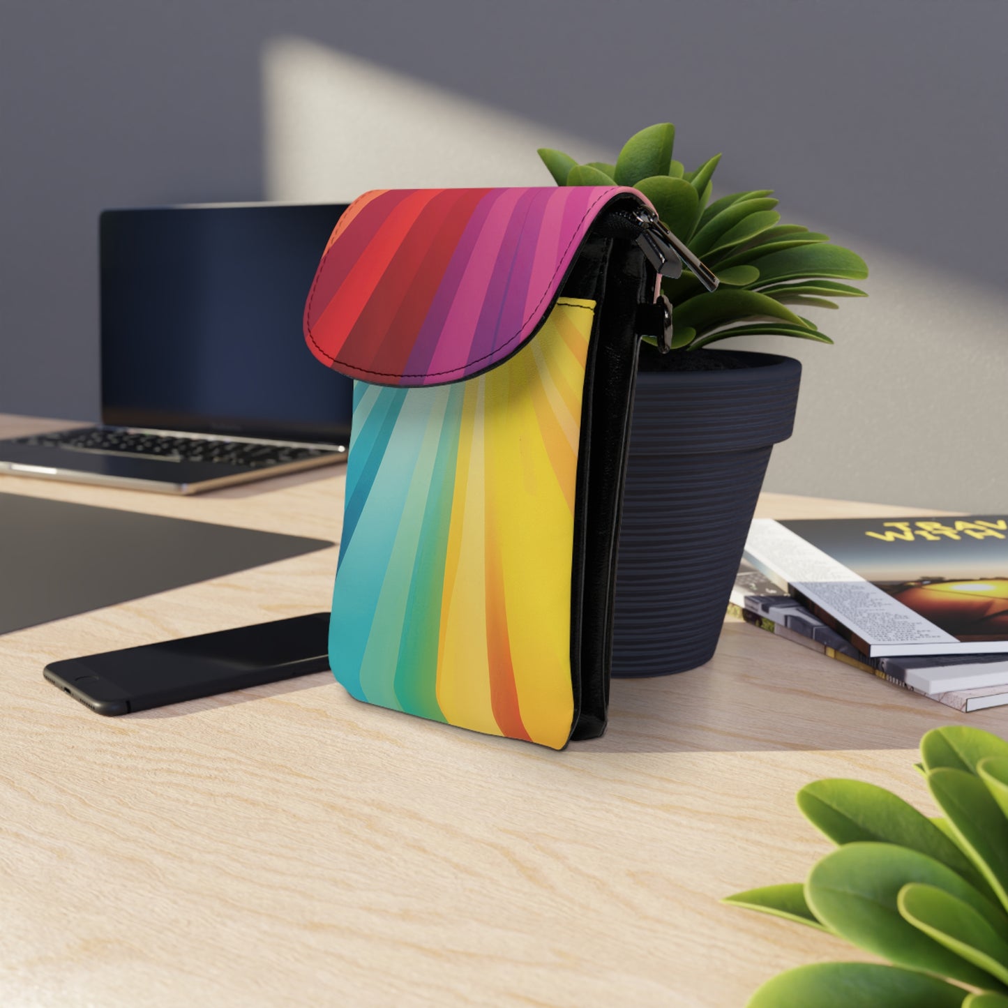 “Joy Carried Me” Crossbody Phone Purse – Radiant Praise Edition