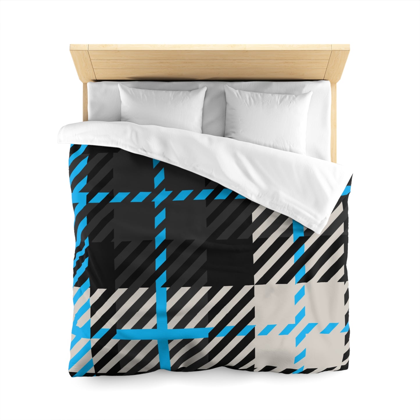Frozen Echo Duvet Cover – Whispers of Winter Collection
