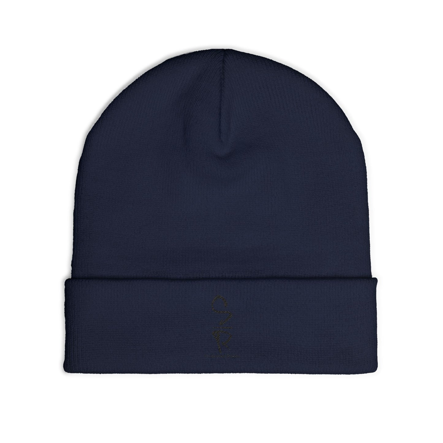 Rooted Warmth: Scattered Roses Embroidered Logo Beanie