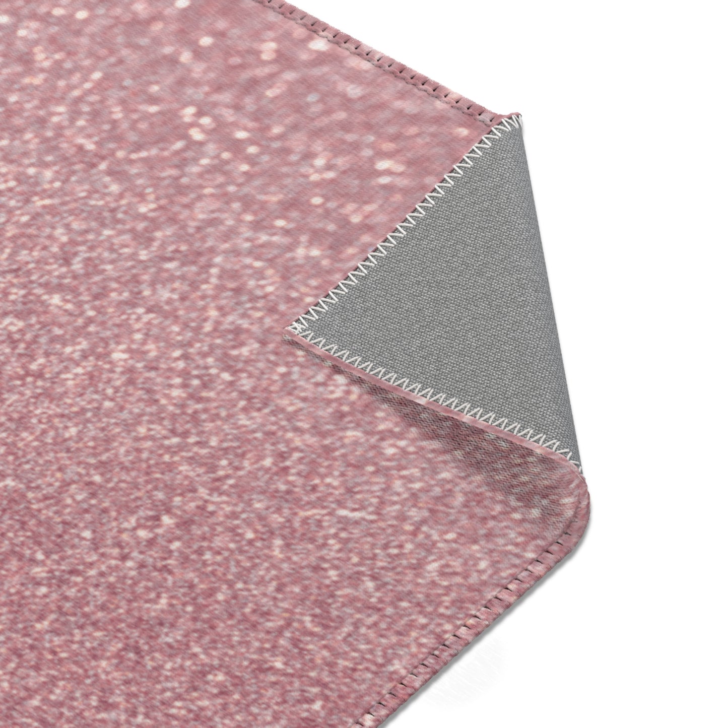Whispered Glow: Sparkle Fade Luxe Rug