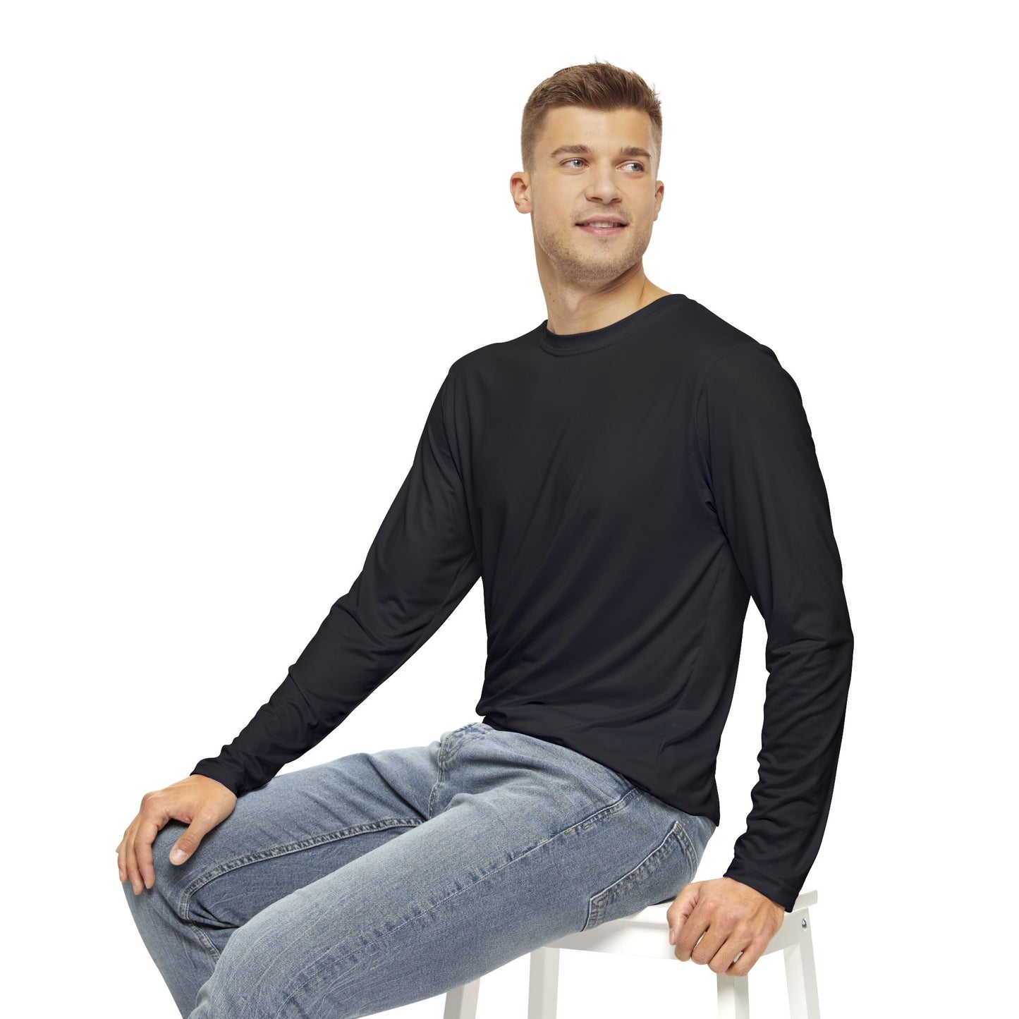 Faithful Layers Long Sleeve – Charcoal Black