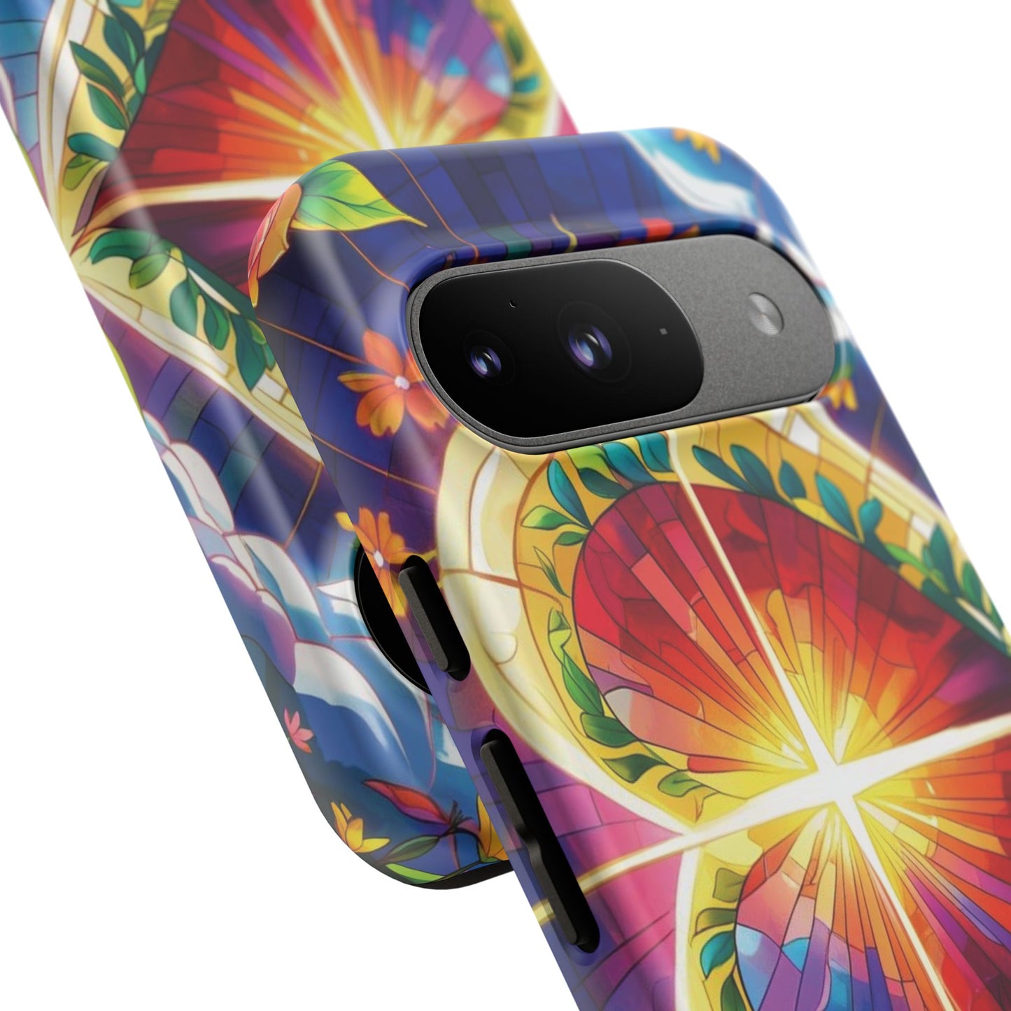 "Heart of Light" Phone Case – Stained Glass Faith Edition