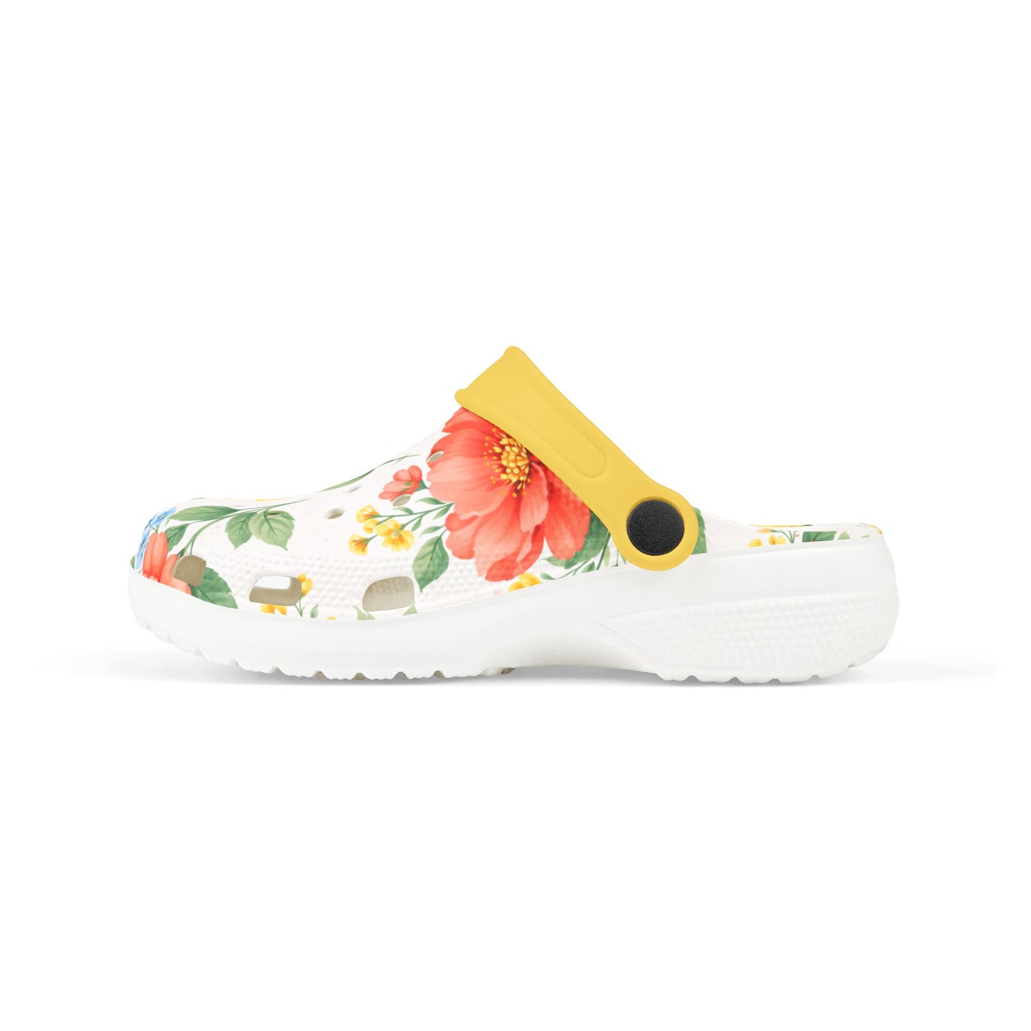 Petal Bloom Girls Clogs | Golden Unfurling