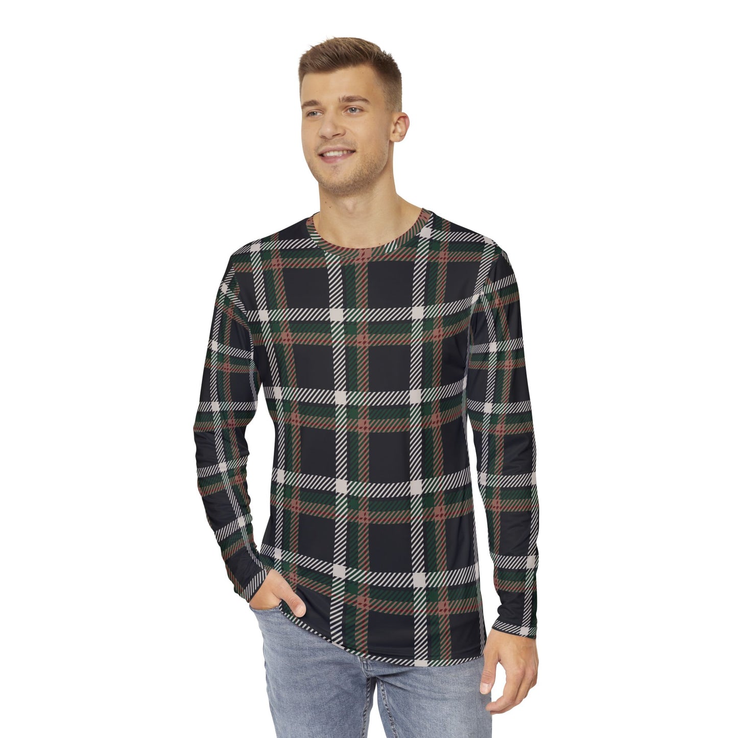 Frosted Tartan Long Sleeve Tee – Faithful Tartan Edition