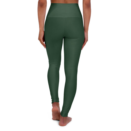 Faith in Motion: Luxe Solid Leggings – Evergreen