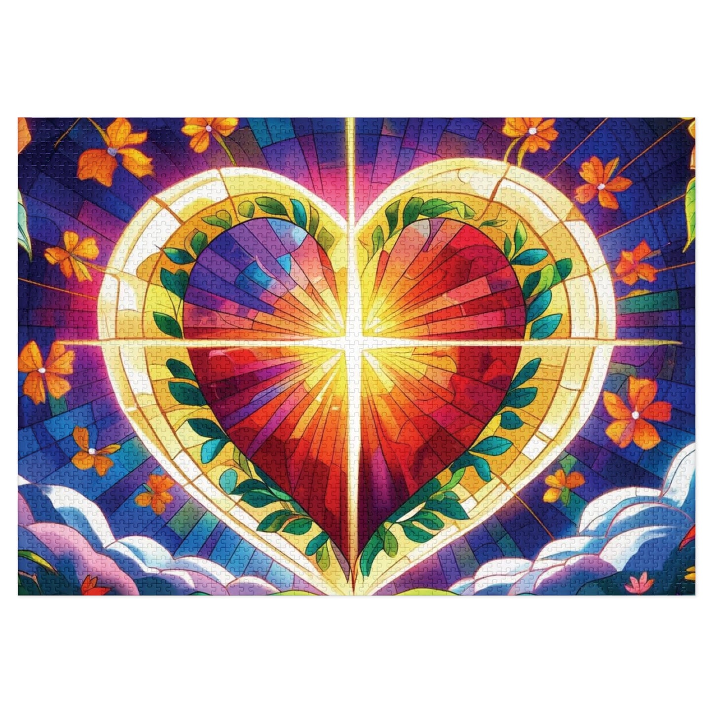 "Heaven’s Heart: Light of Love Puzzle"