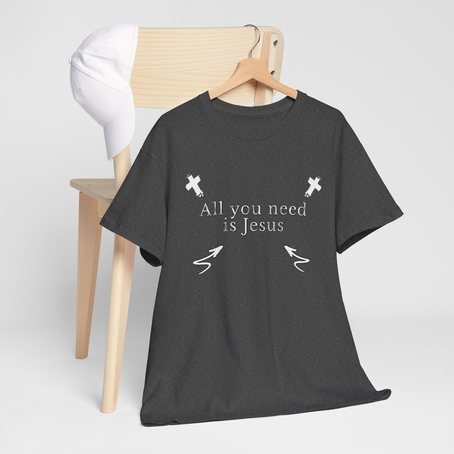 All You Need Is Jesus Tee – Simple. True. Eternal.