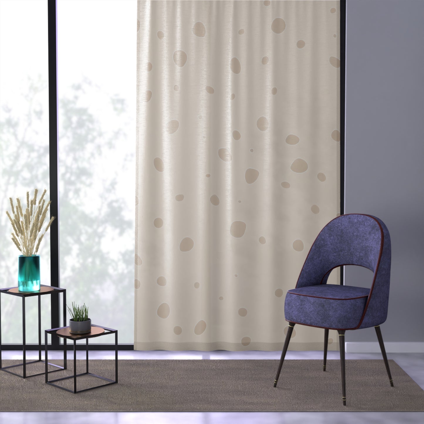 Sandstone Sprinkles Nursery Curtains