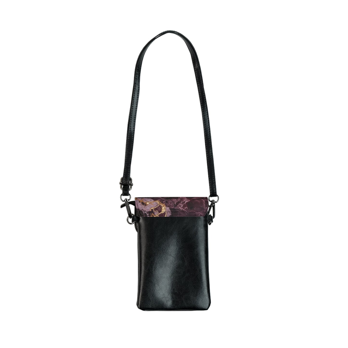 “Crushed & Crowned” Crossbody Phone Purse – Royal Vein Edition