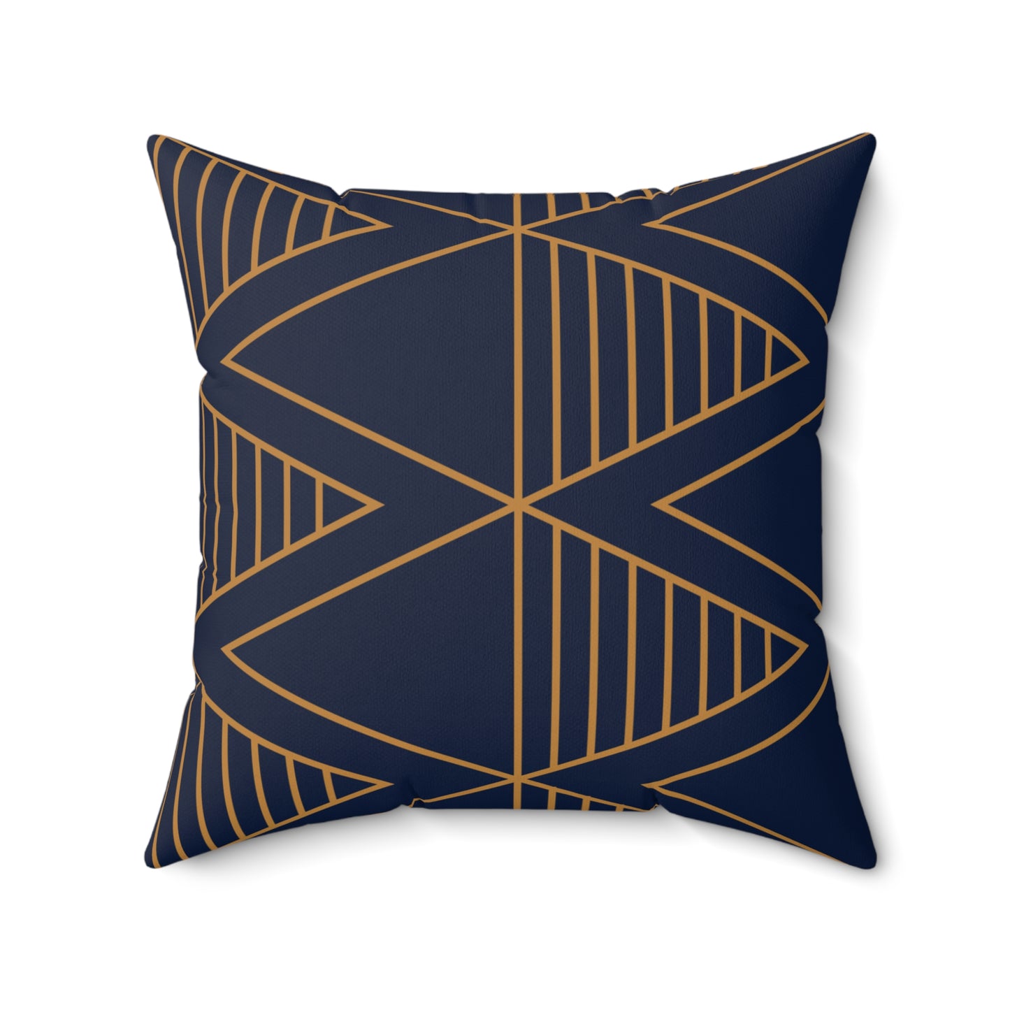 Midnight Luxe X-Line Throw Pillow