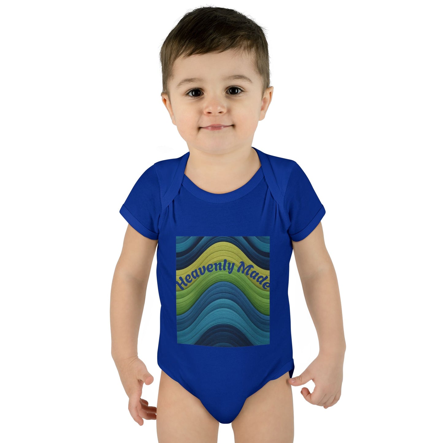 Heavenly Made Infant Bodysuit– Ocean Waves Edition