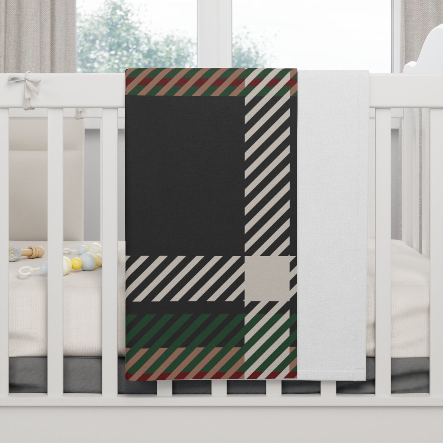 Faithful Tartan Baby Blanket – Built for Blessing
