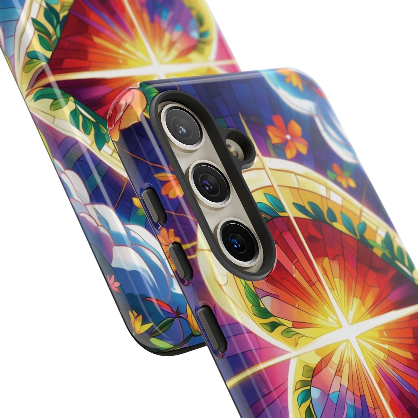 "Heart of Light" Phone Case – Stained Glass Faith Edition