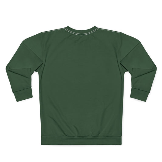 Faithful Tartan Solid Sweatshirt – Forest Green | Whispers of Winter Collection