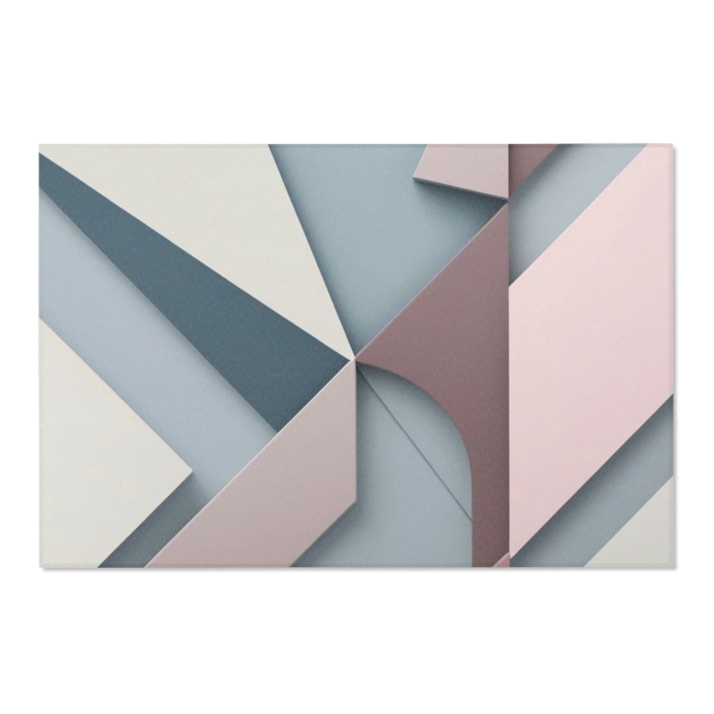 “Steps of Grace” Geometric Area Rug