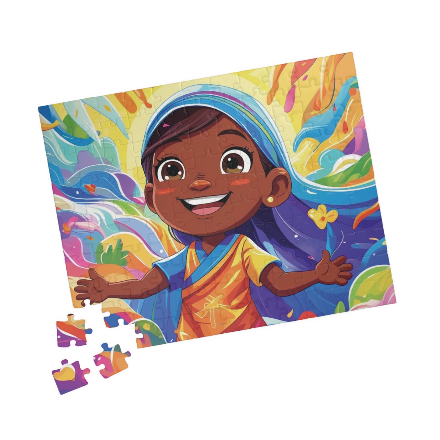 "Joyful Light: Radiant Faith Puzzle"