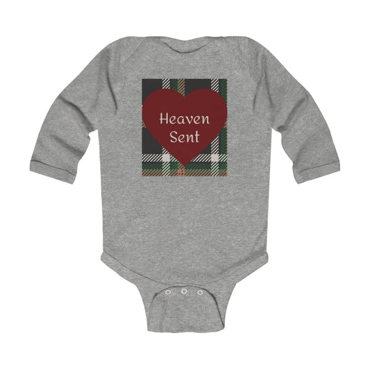 Heaven Sent – Faithful Tartan Baby Bodysuit