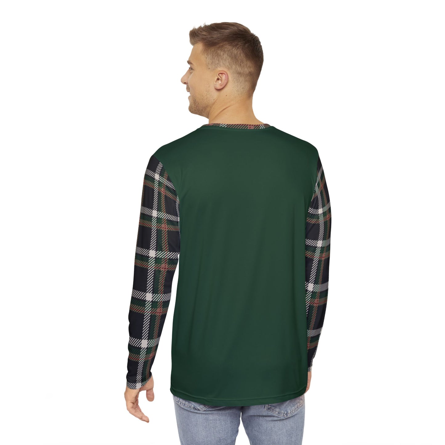 Faithful Tartan Crewneck – Evergreen