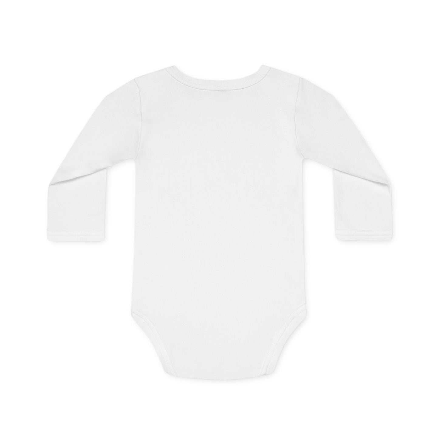 Fruit of the Womb Long Sleeve Organic Onesie – Sandstone Sprinkle