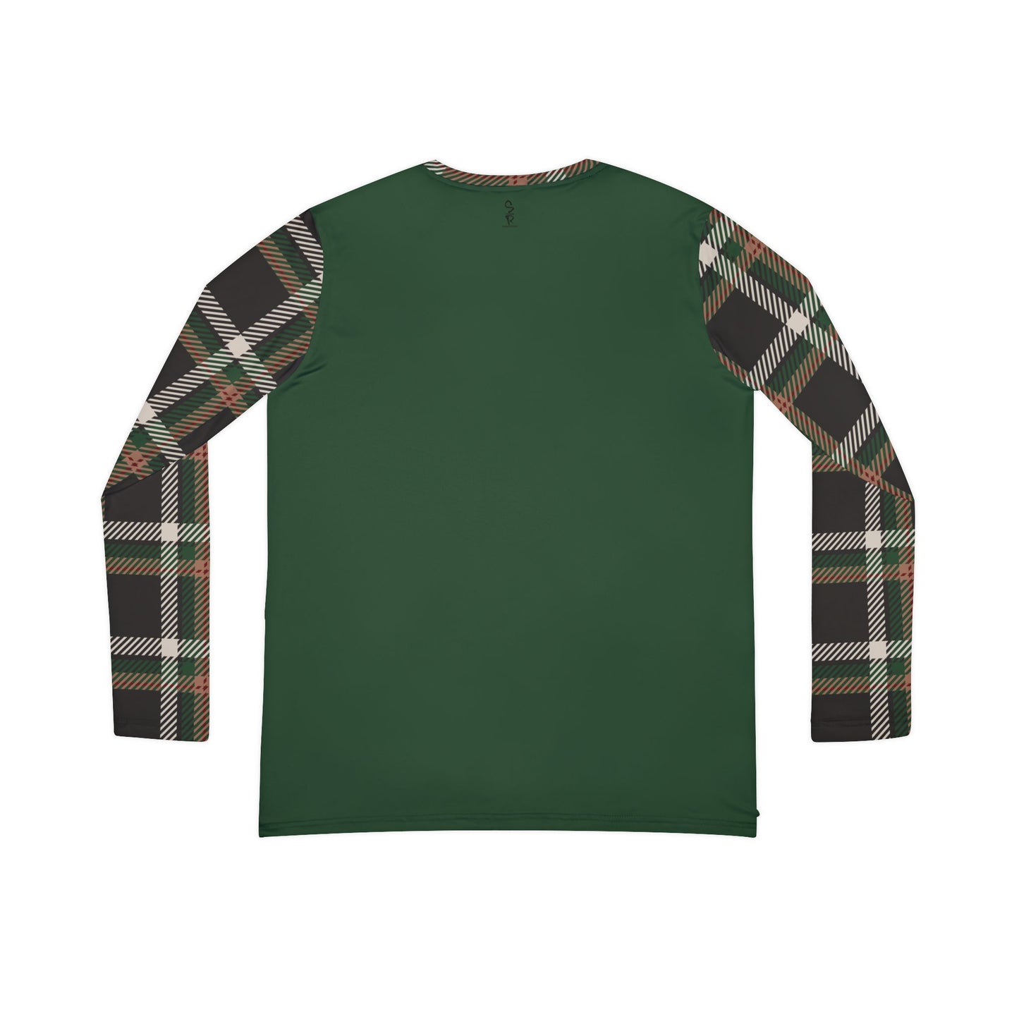 Faithful Tartan V-Neck Top – Evergreen