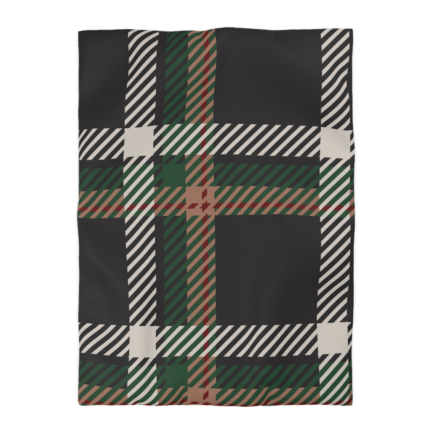 Faithful Tartan | Duvet Cover (Cream or White Underside)