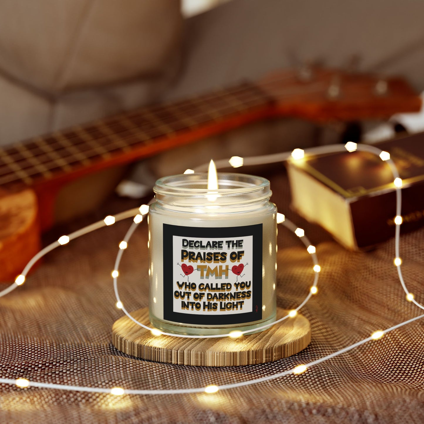 Into His Light – Scripture-Inspired Scented Candle