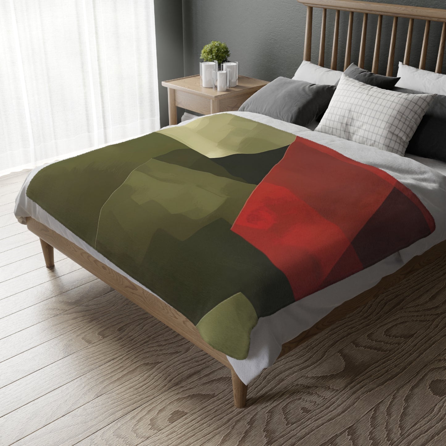 Urban Warrior – Faith-Fueled Fleece Throw Blanket